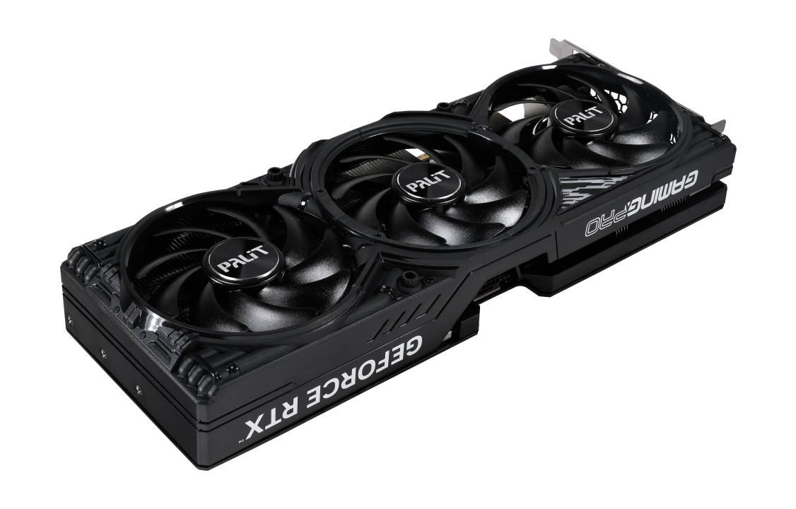 Видеокарта Palit RTX5070Ti GAMINGPRO-S OC 16GB GDDR7 256bit 3xDP HDMI 3FAN RTL (NE7507TS19T2-GB2031U)