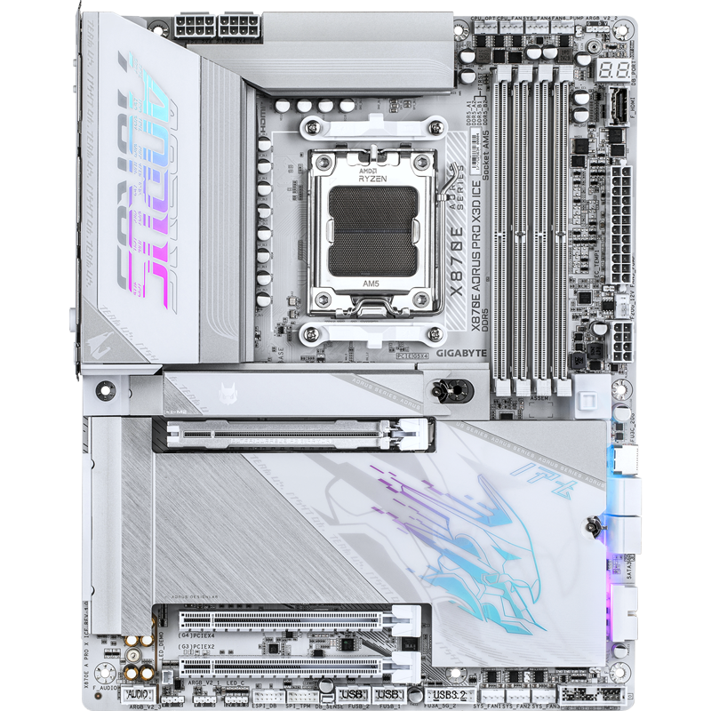 Gigabyte X870E AORUS PRO X3D ICE