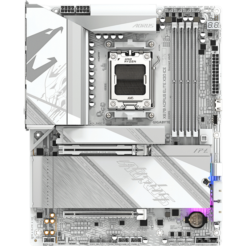 Gigabyte X870 AORUS ELITE X3D ICE