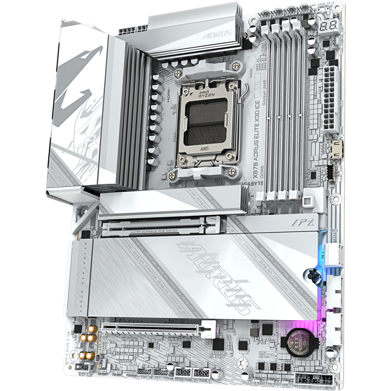 Gigabyte X870 AORUS ELITE X3D ICE