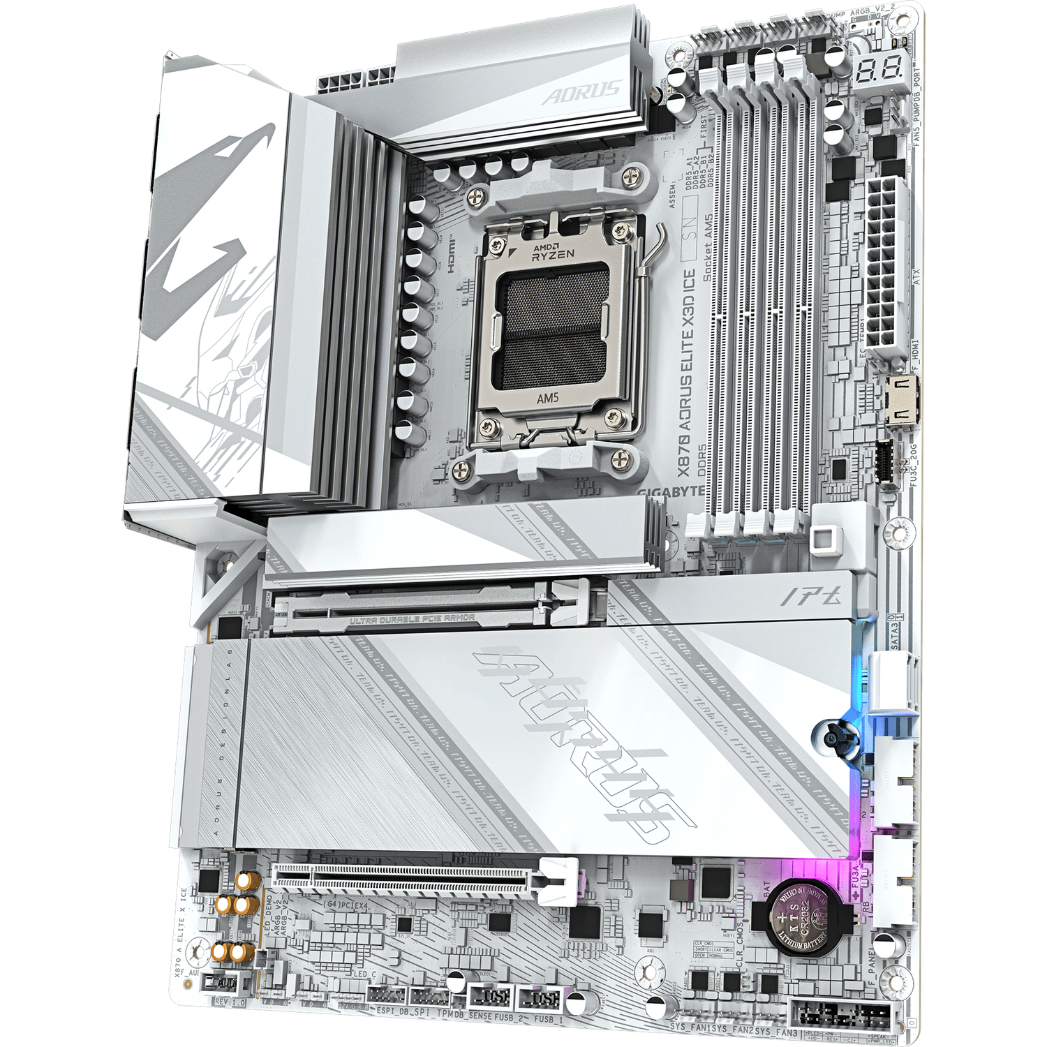 Gigabyte X870 AORUS ELITE X3D ICE