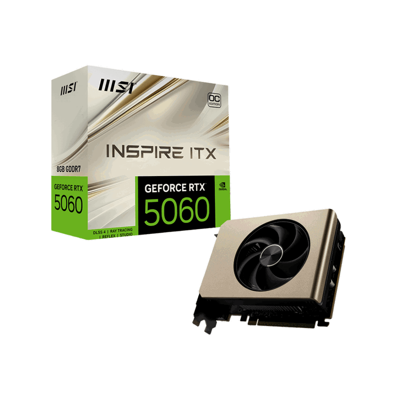 MSI GeForce RTX 5060 8G INSPIRE ITX OC
