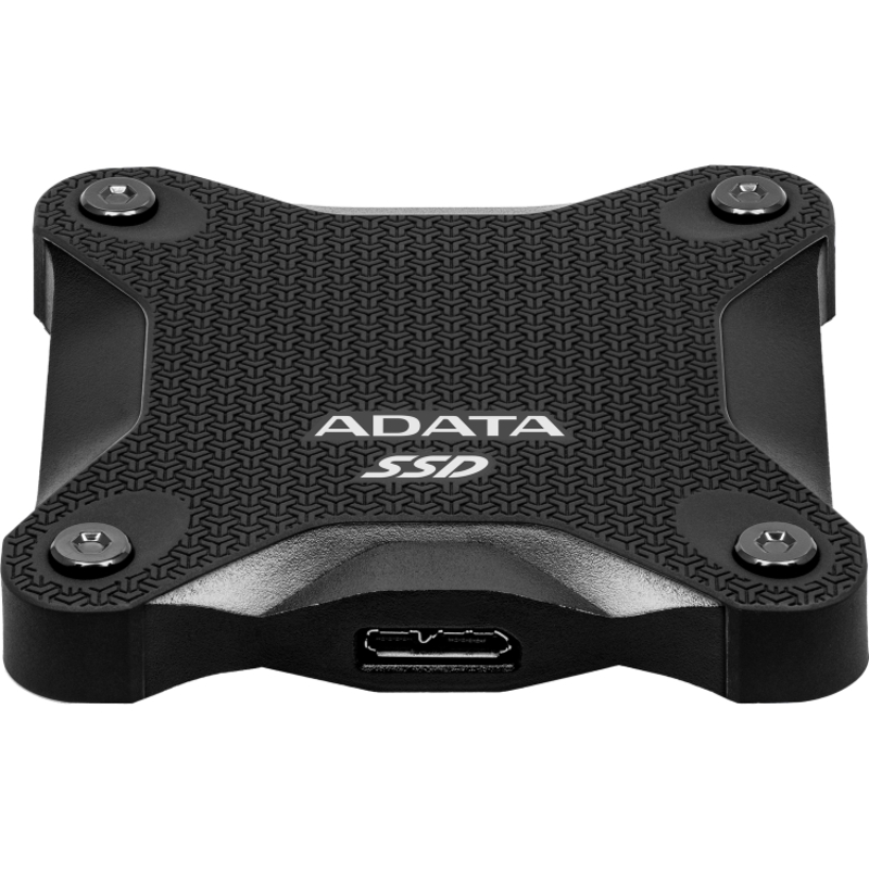 Внешний накопитель External SSD ADATA 1TB USB 3.2 Gen 2 (USB 10Gbps) R550/W480MB/s 3D NAND COLOR BOX black