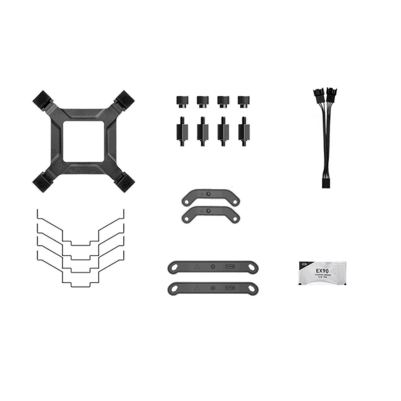 PCCooler CPU Cooler RT620 PRO BK BLACK