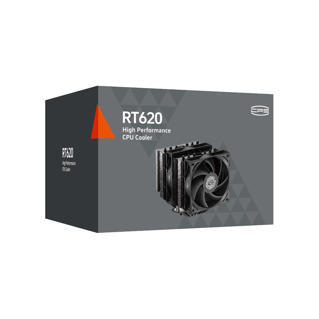 PCCooler CPU Cooler RT620 PRO BK BLACK