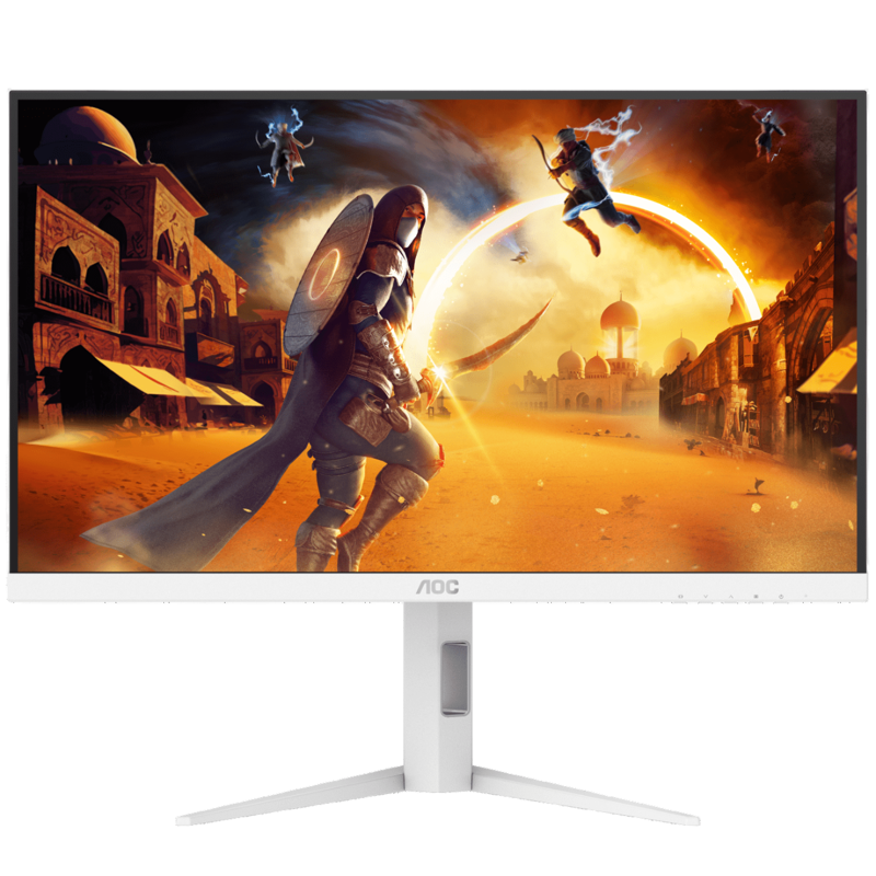 LCD AOC 27" Q27G4/WS белый {IPS 2560x1440 200Hz 0.3ms 1200:1 450cd HDMI DisplayPort}