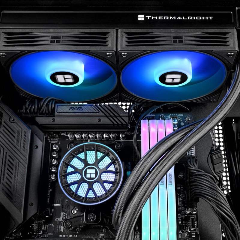 Thermalright Aqua Elite 240 V6 Black арт. A-ELITE-BL-240-ARGB-V6