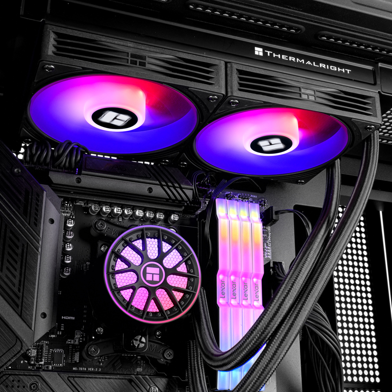 Thermalright Aqua Elite 240 V6 Black арт. A-ELITE-BL-240-ARGB-V6