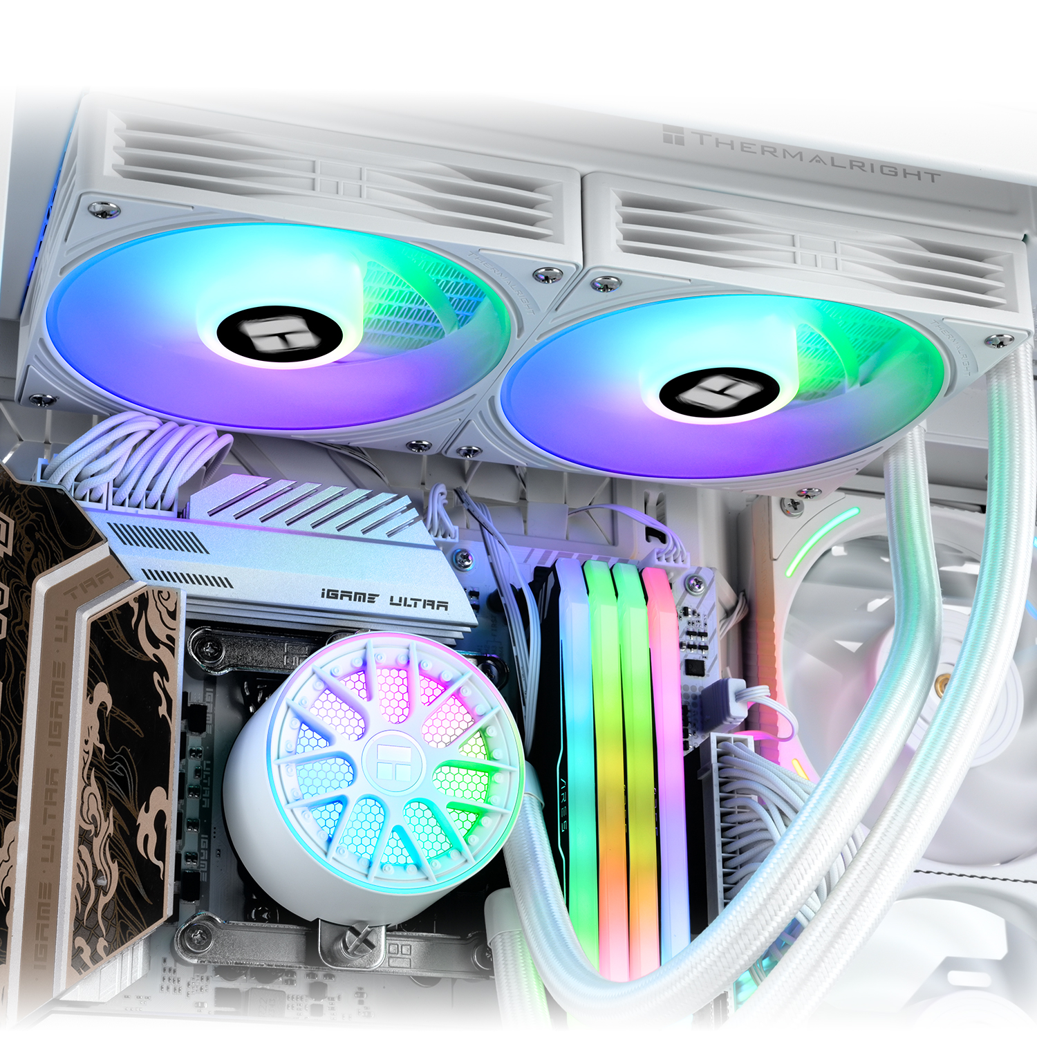 Thermalright Aqua Elite 240 V6 White арт. A-ELITE-WH-240-ARGB-V6