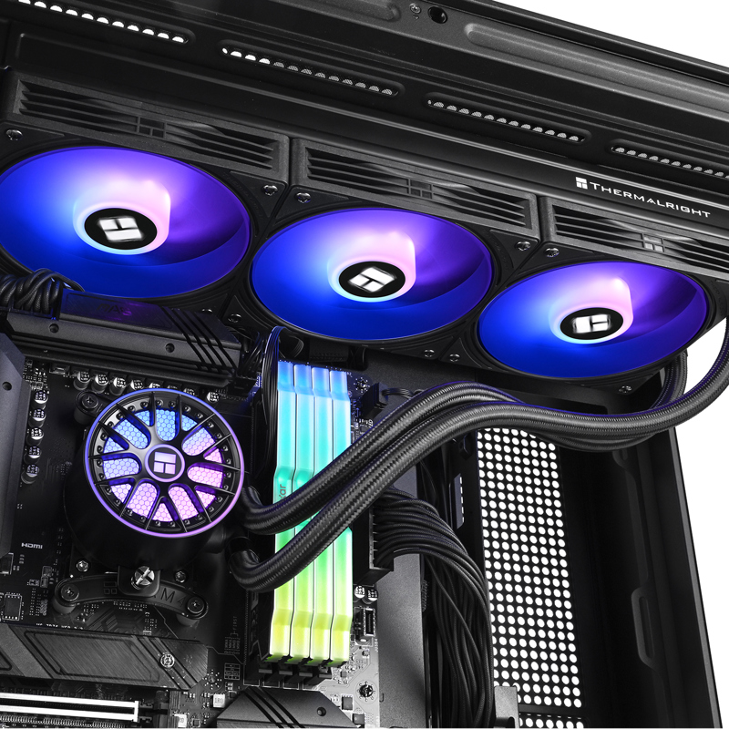 Thermalright Aqua Elite 360 V6 Black арт. A-ELITE-BL-360-ARGB-V6