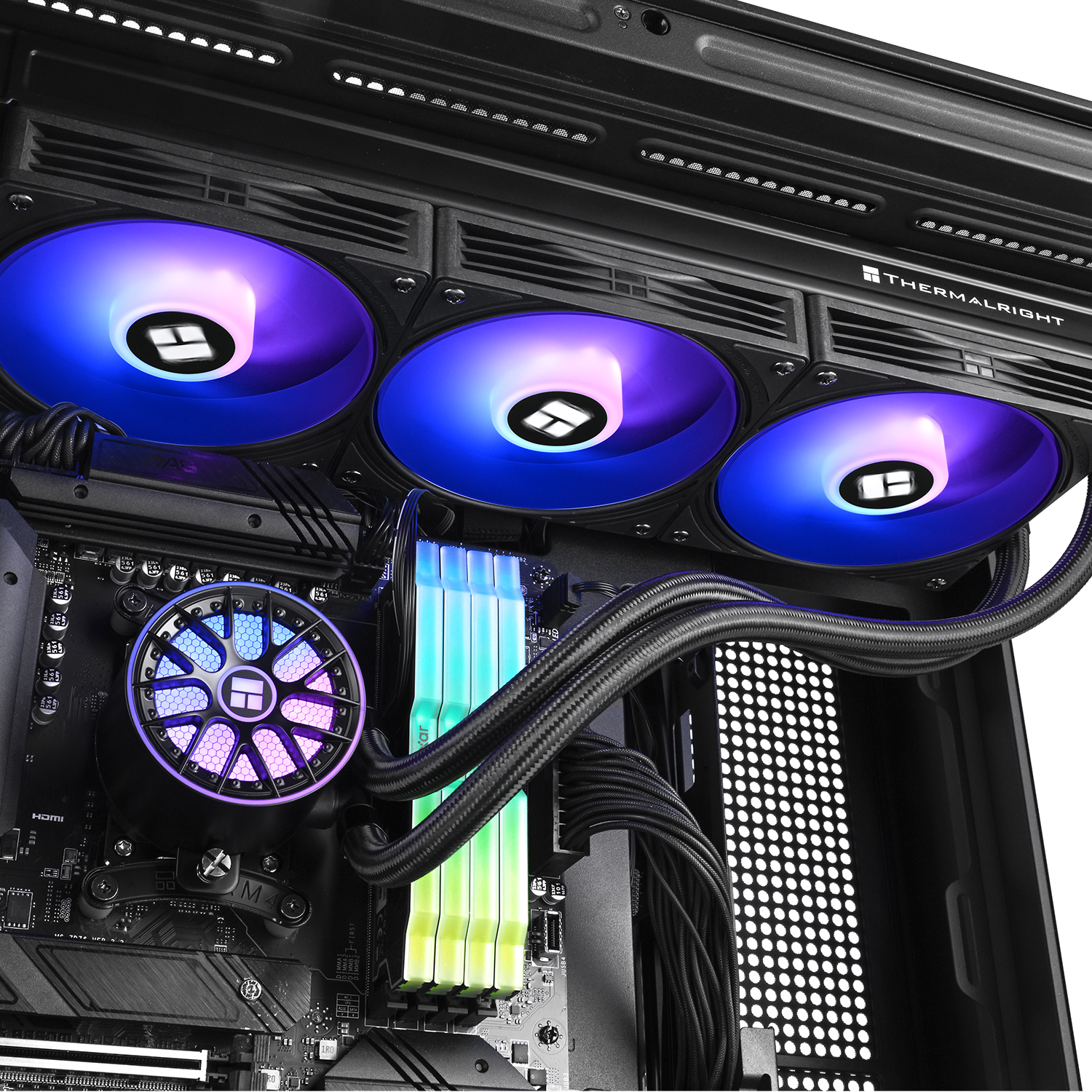 Thermalright Aqua Elite 360 V6 Black арт. A-ELITE-BL-360-ARGB-V6