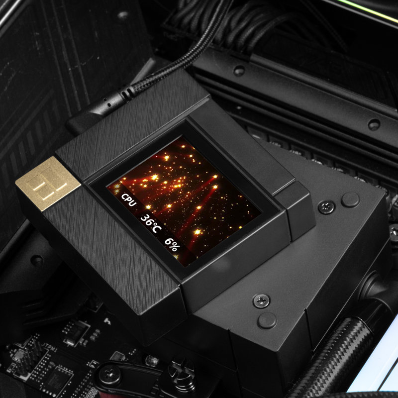 Thermalright Core Matrix 240 Vision Black арт. C-MATRIX-VISION-BL-240-ARGB