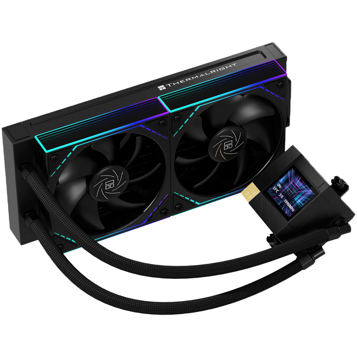 Thermalright Core Matrix 240 Vision Black арт. C-MATRIX-VISION-BL-240-ARGB