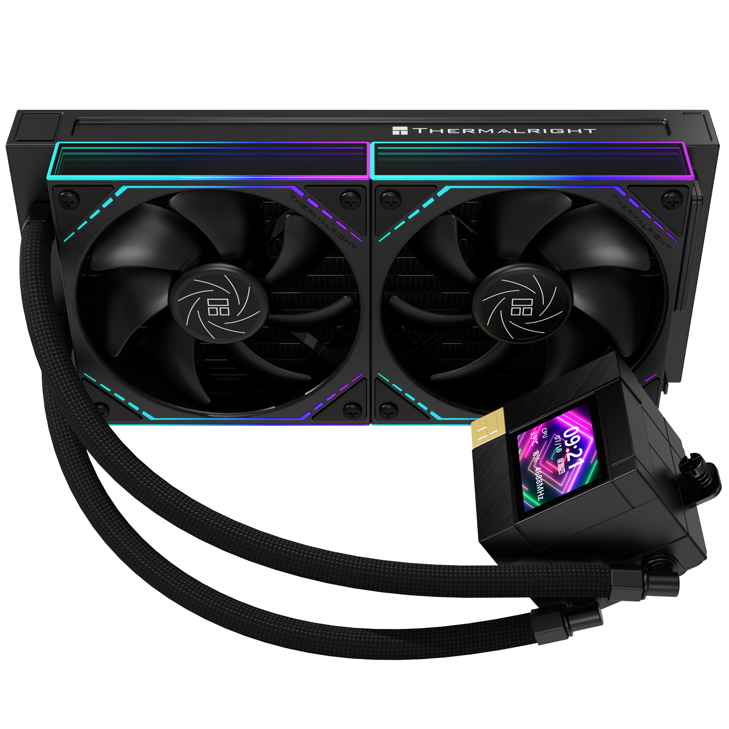 Thermalright Core Matrix 240 Vision Black арт. C-MATRIX-VISION-BL-240-ARGB