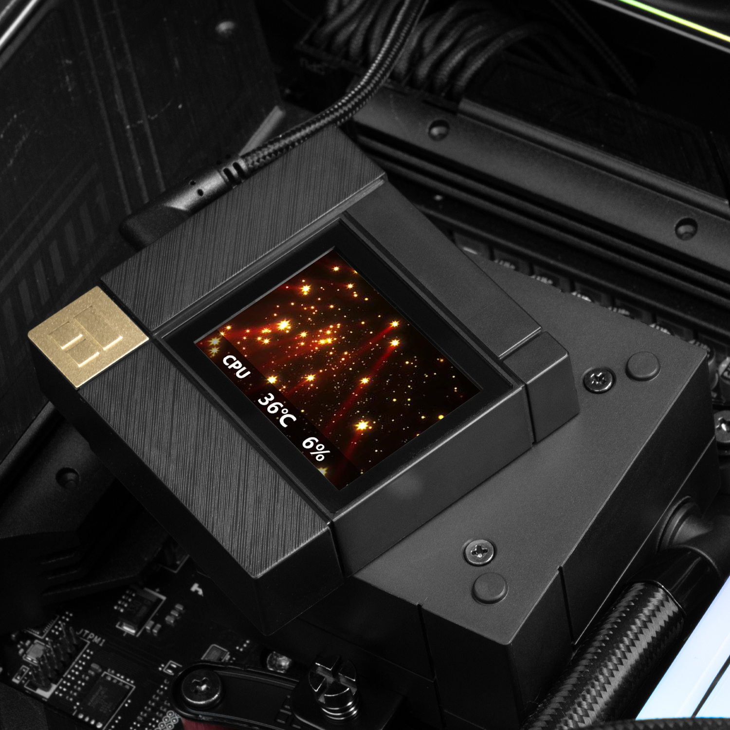 Thermalright Core Matrix 240 Vision Black арт. C-MATRIX-VISION-BL-240-ARGB