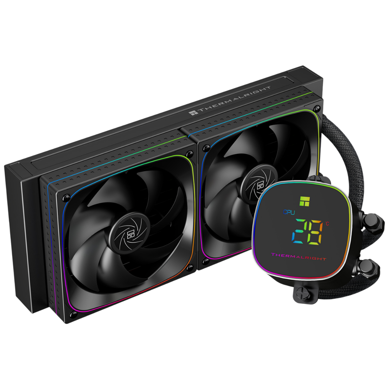 Thermalright Frozen Horizon 240 Digital Black арт. F-HORIZON-DIGITAL-BL-240-ARGB