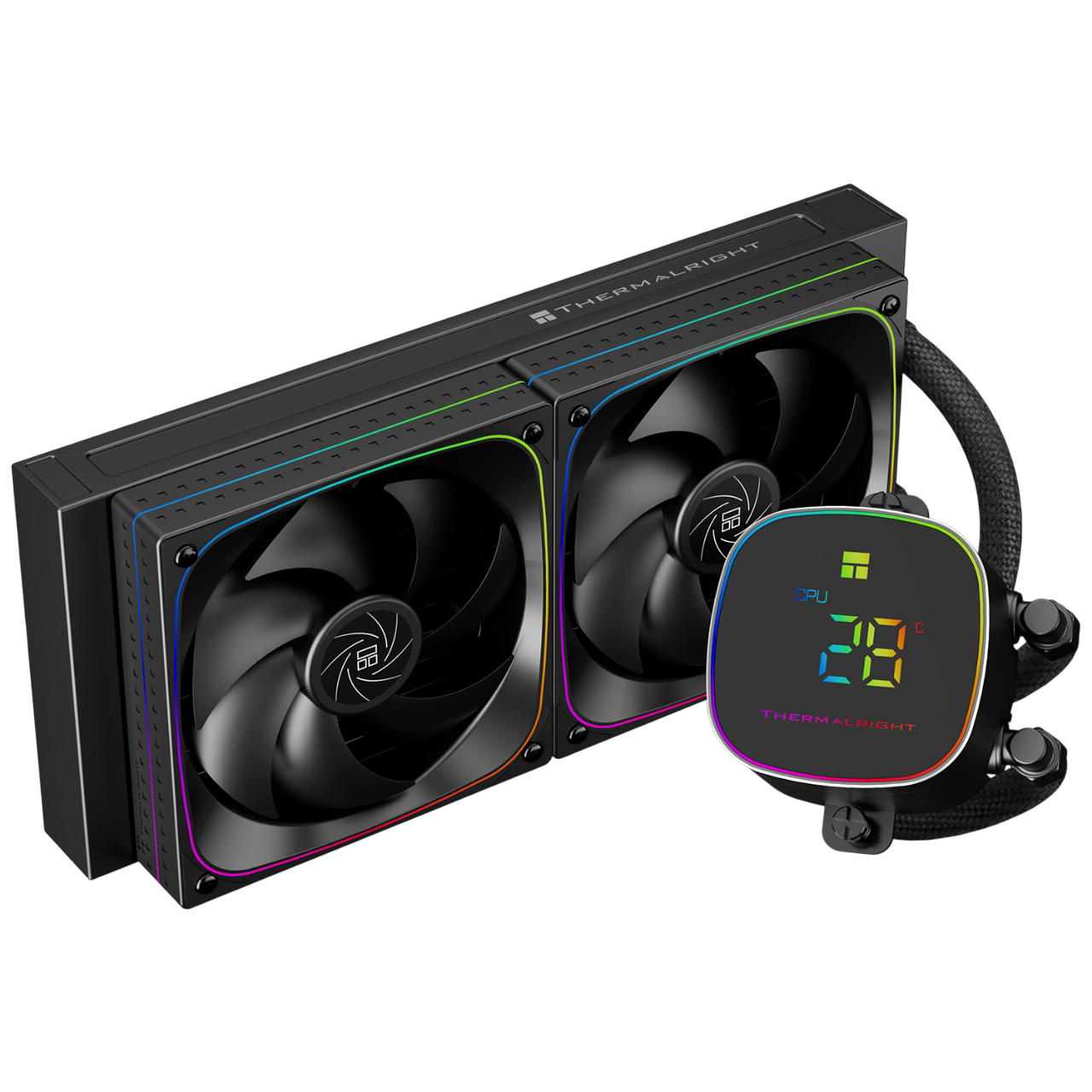 Thermalright Frozen Horizon 240 Digital Black арт. F-HORIZON-DIGITAL-BL-240-ARGB