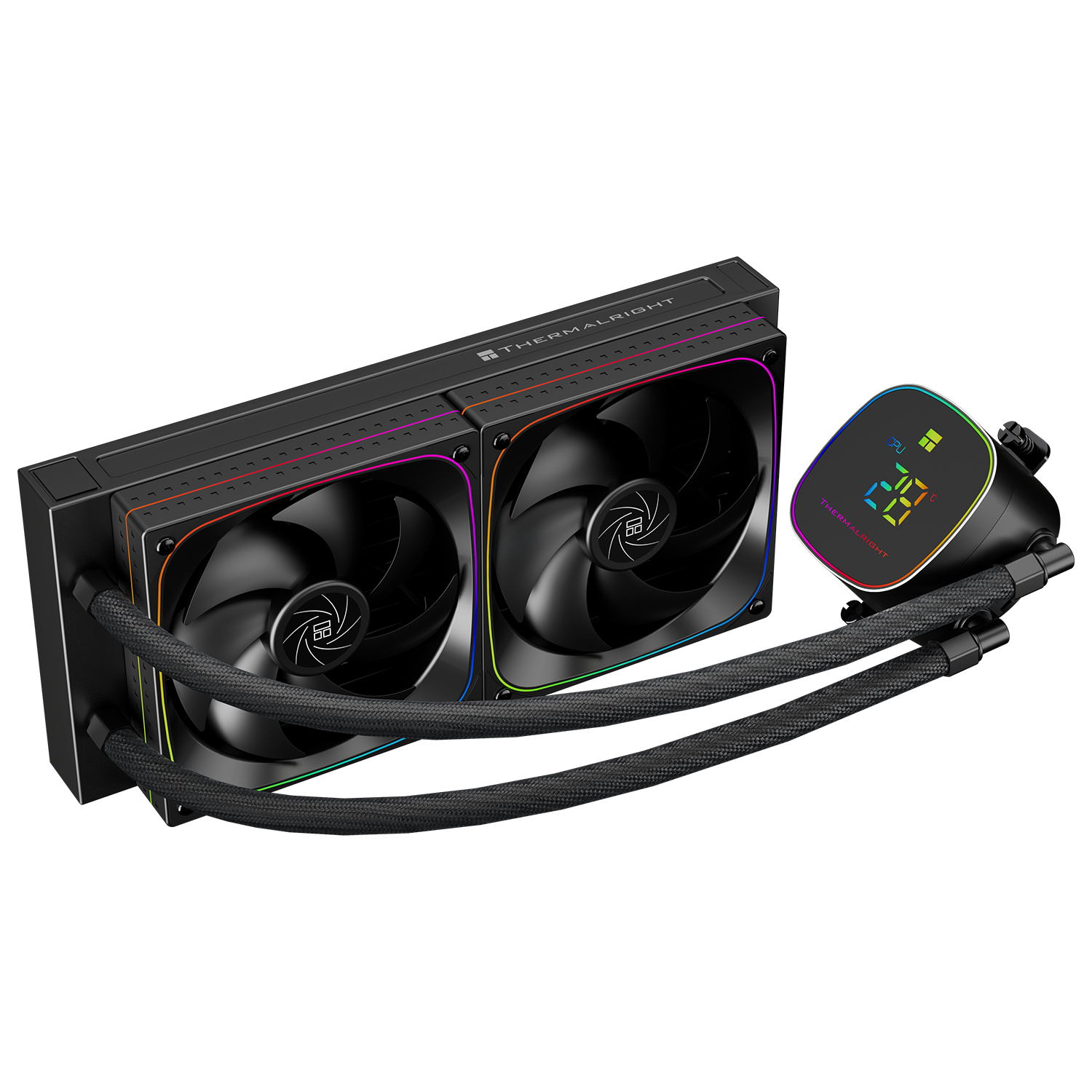 Thermalright Frozen Horizon 240 Digital Black арт. F-HORIZON-DIGITAL-BL-240-ARGB
