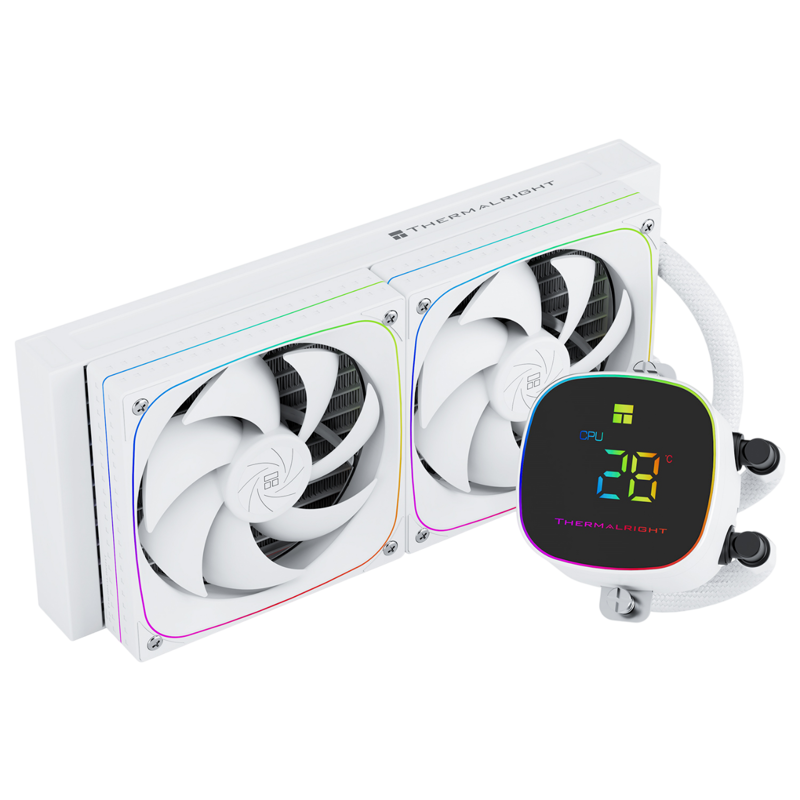 Thermalright Frozen Horizon 240 Digital White арт. F-HORIZON-DIGITAL-WH-240-ARGB