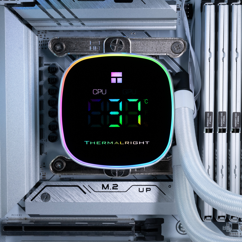 Thermalright Frozen Horizon 240 Digital White арт. F-HORIZON-DIGITAL-WH-240-ARGB