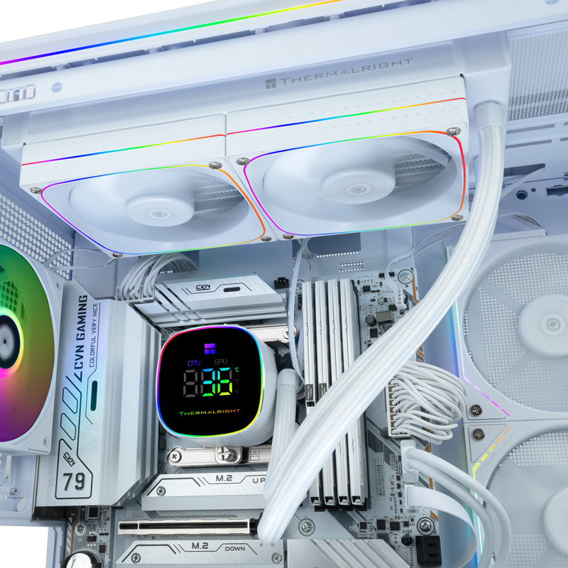Thermalright Frozen Horizon 240 Digital White арт. F-HORIZON-DIGITAL-WH-240-ARGB