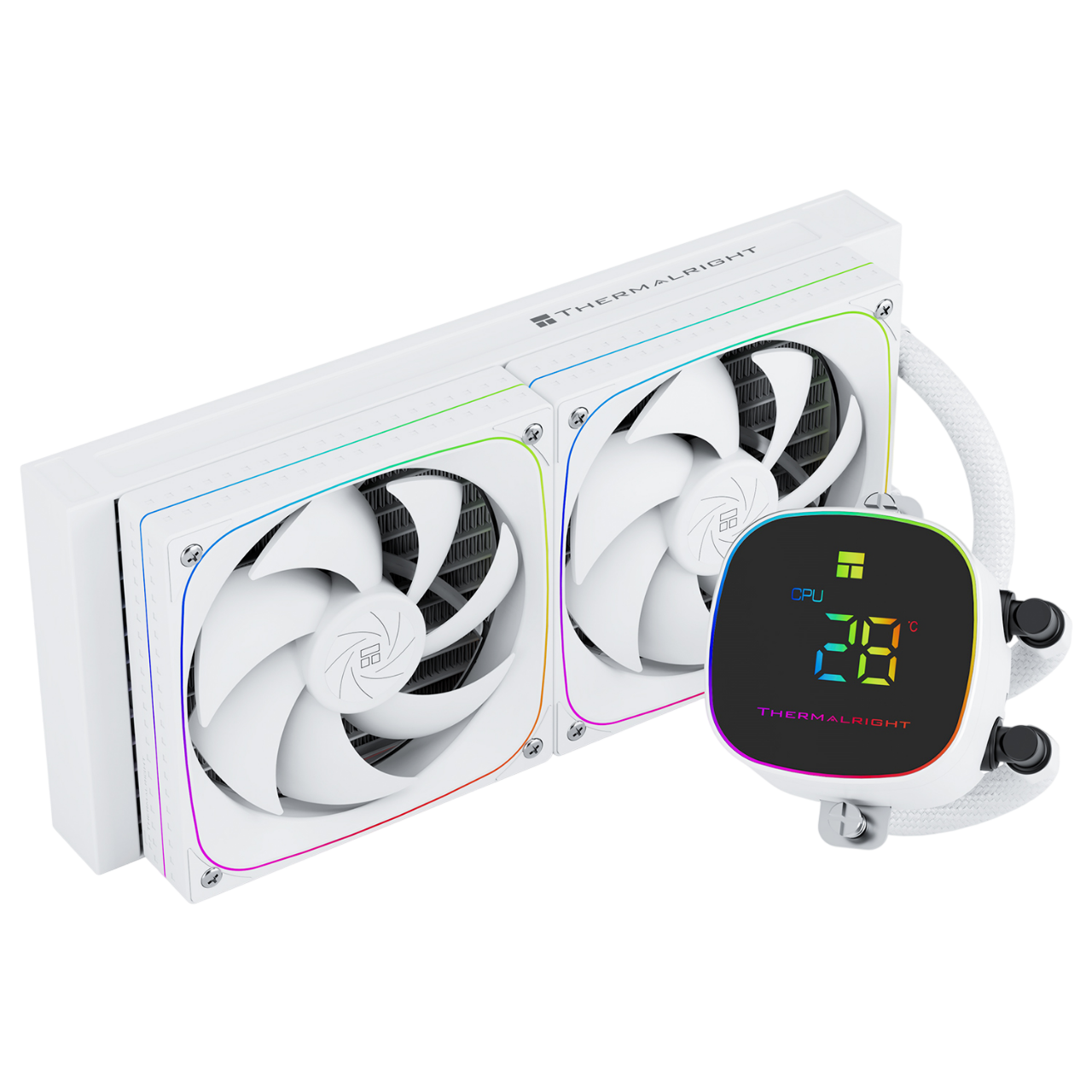 Thermalright Frozen Horizon 240 Digital White арт. F-HORIZON-DIGITAL-WH-240-ARGB