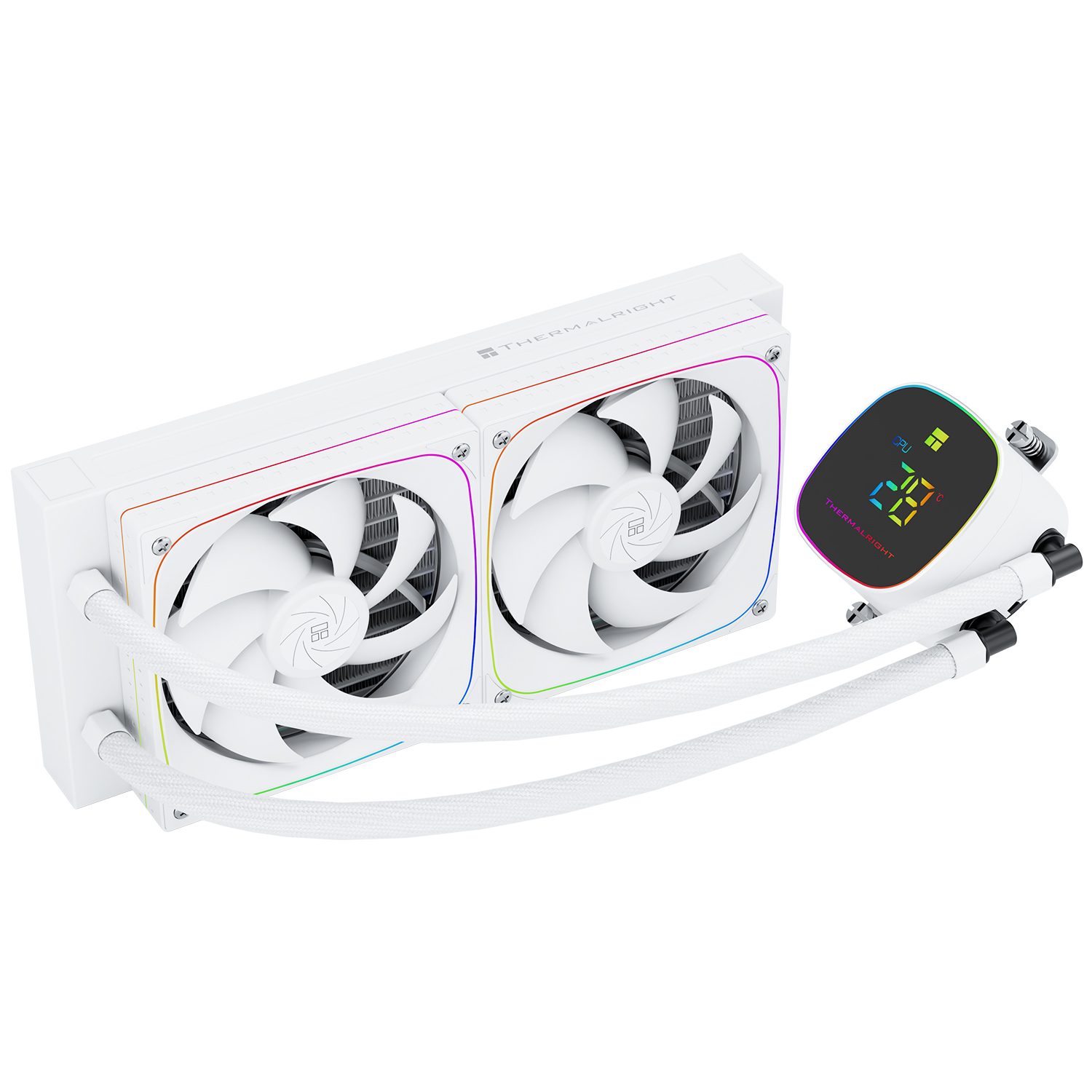 Thermalright Frozen Horizon 240 Digital White арт. F-HORIZON-DIGITAL-WH-240-ARGB