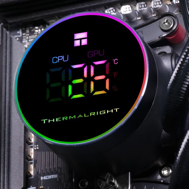 Thermalright Frozen Magic 360 Digital V2 Black арт. F-MAGIC-DIGITAL-BL-360-ARGB