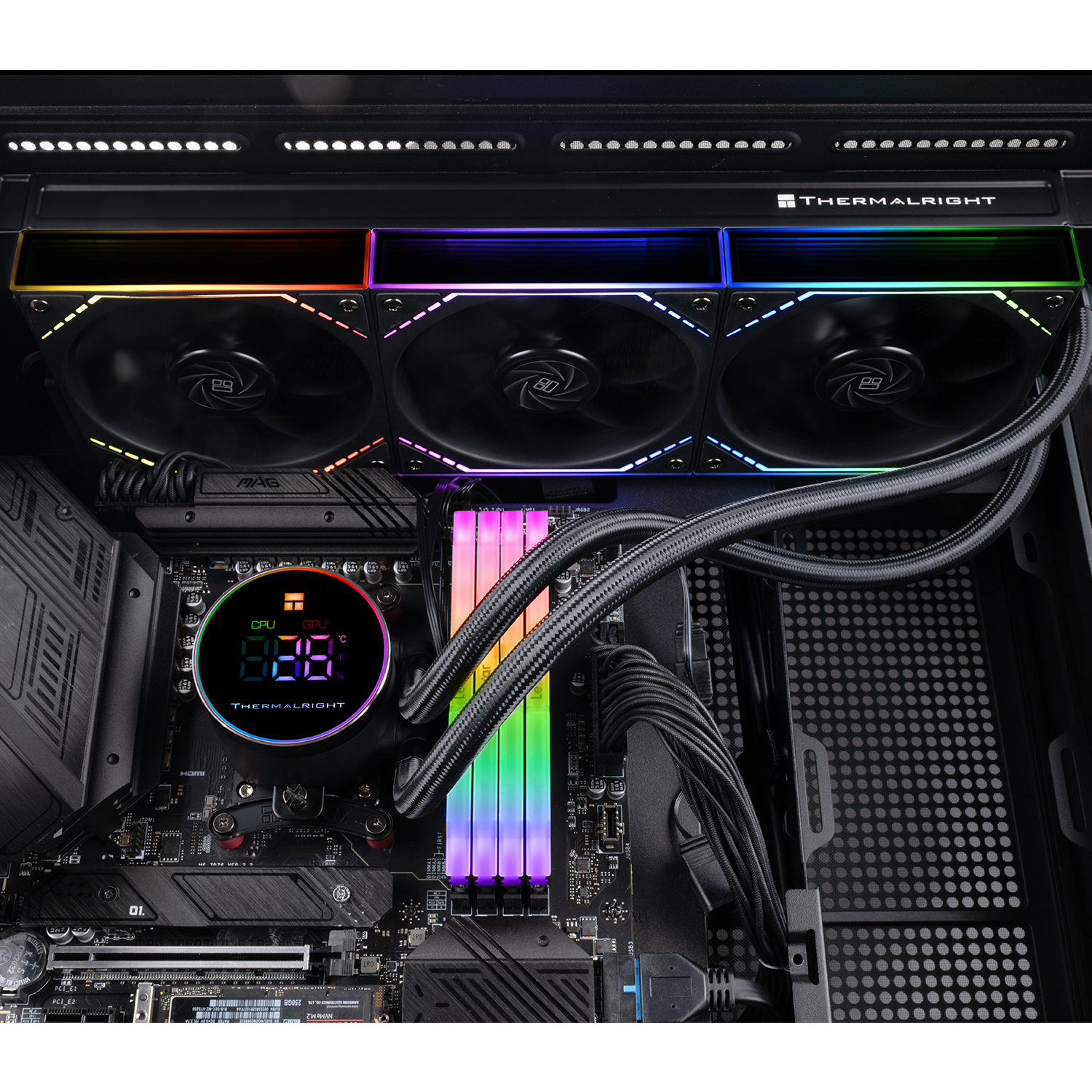 Thermalright Frozen Magic 360 Digital V2 Black арт. F-MAGIC-DIGITAL-BL-360-ARGB