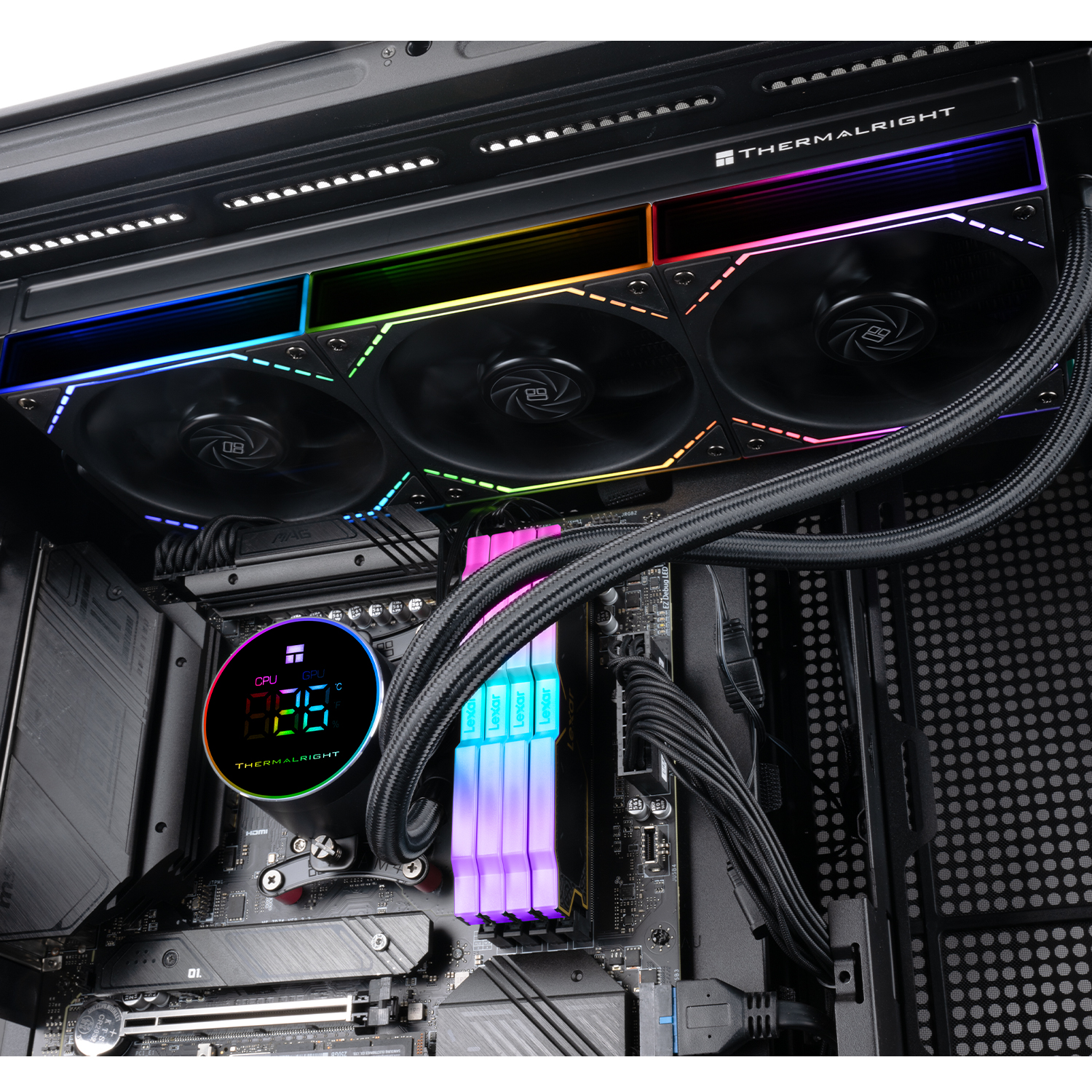 Thermalright Frozen Magic 360 Digital V2 Black арт. F-MAGIC-DIGITAL-BL-360-ARGB