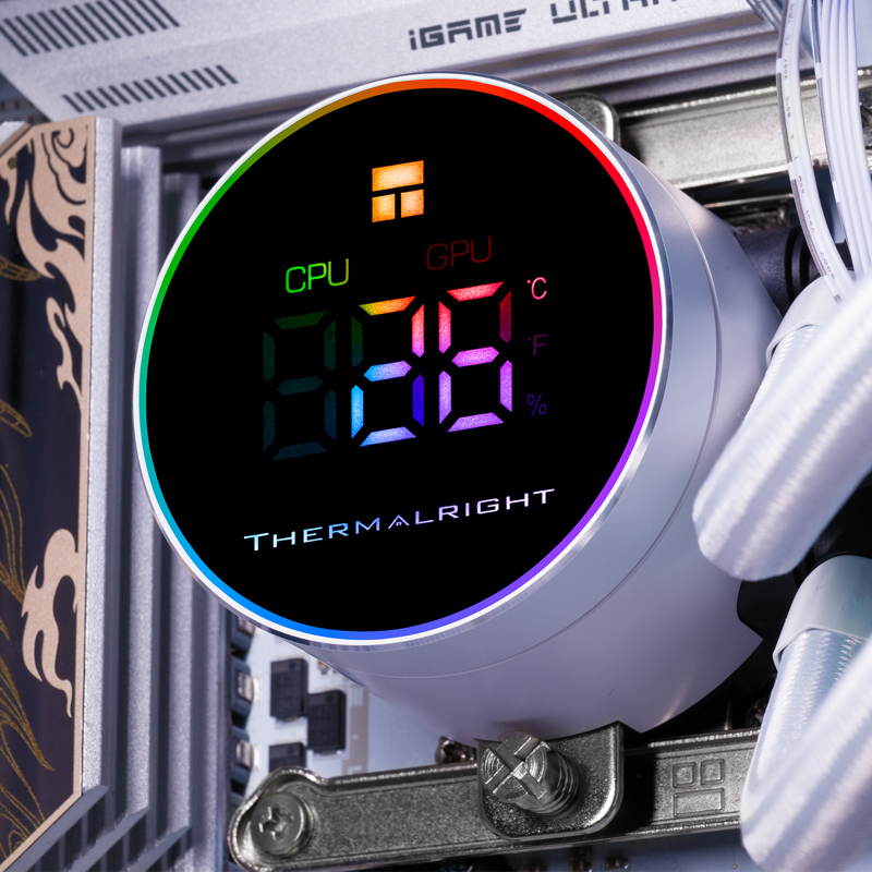 Thermalright Frozen Magic 360 Digital V2 White арт. F-MAGIC-DIGITAL-WH-360-ARGB-V2