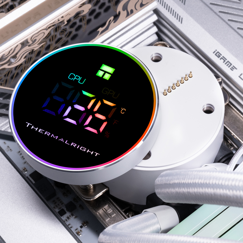 Thermalright Frozen Magic 360 Digital V2 White арт. F-MAGIC-DIGITAL-WH-360-ARGB-V2