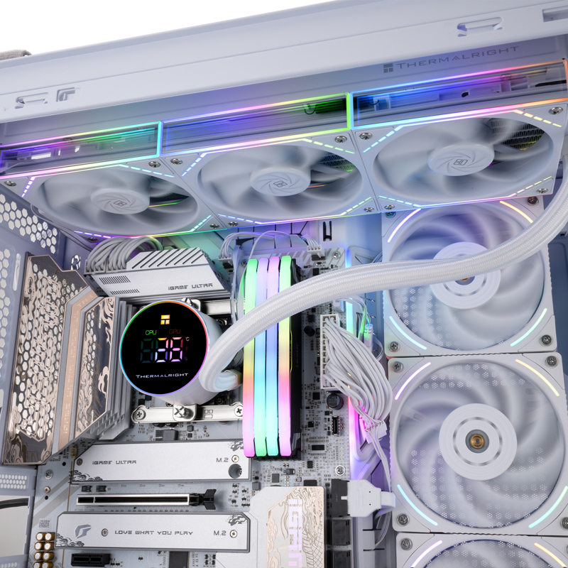 Thermalright Frozen Magic 360 Digital V2 White арт. F-MAGIC-DIGITAL-WH-360-ARGB-V2