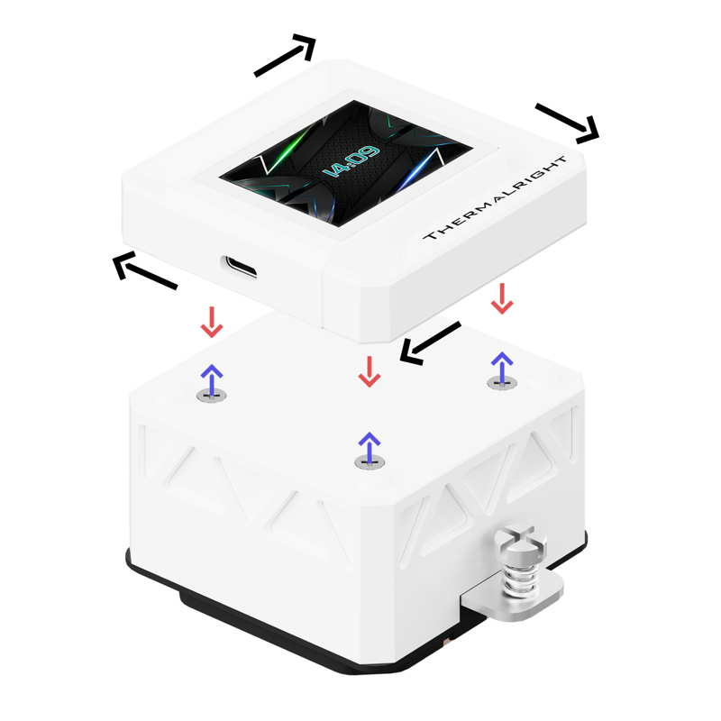 Thermalright Frozen Warframe SE 360 ARGB V2 White арт. F-WFRAME-SE-360-ARGB-WH-V2