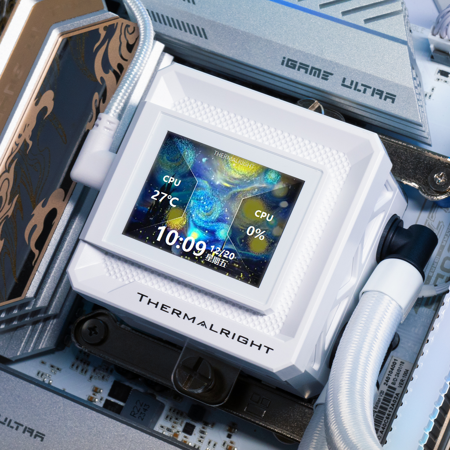 Thermalright Frozen Warframe SE 360 ARGB V2 White арт. F-WFRAME-SE-360-ARGB-WH-V2