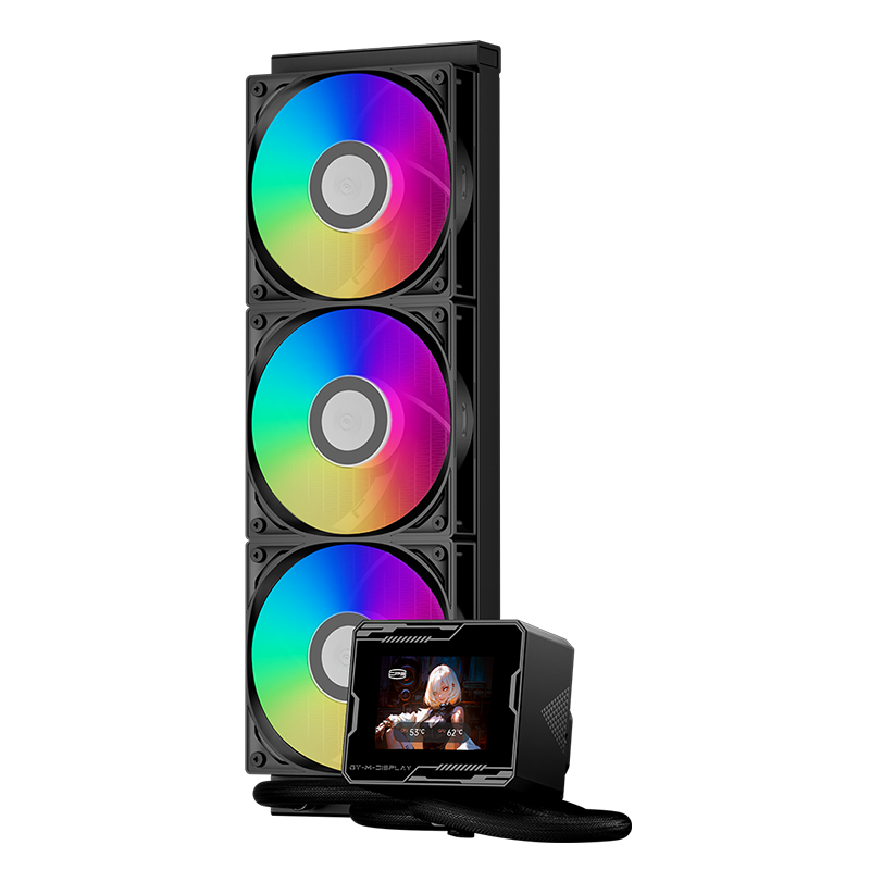 PCCooler GT360M ARGB Display BK Black
