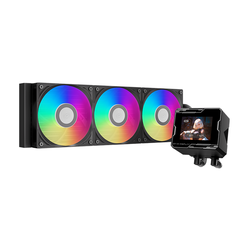 PCCooler GT360M ARGB Display BK Black