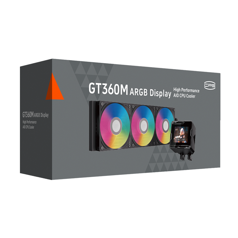 PCCooler GT360M ARGB Display BK Black