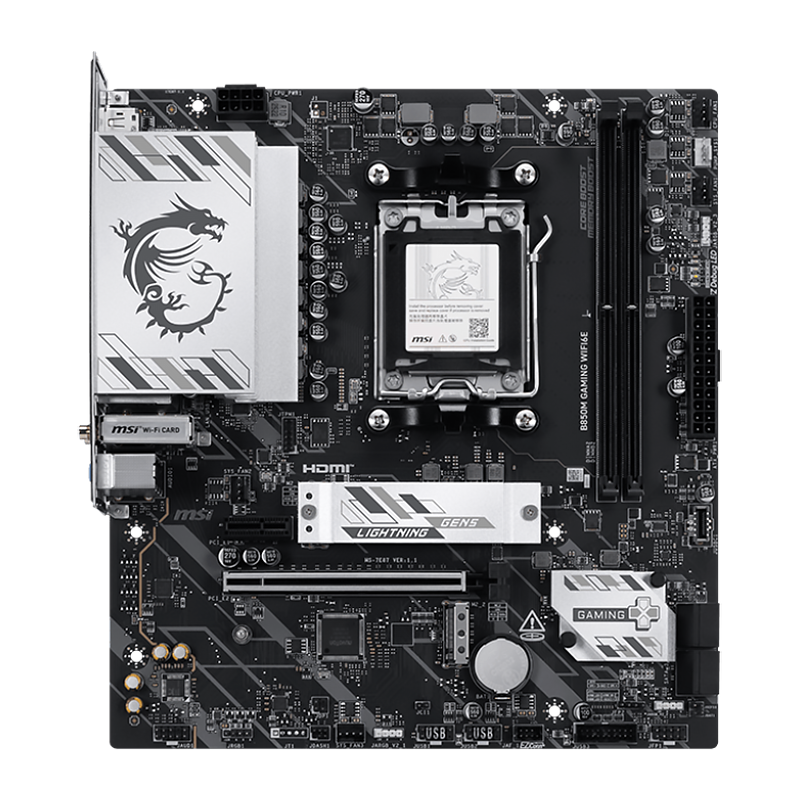 MSI B850M GAMING WIFI6E