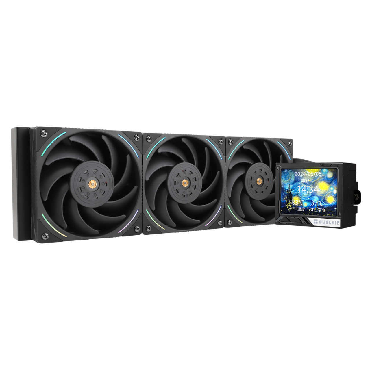 Thermalright Mjolnir Vision 360 Black арт. M-VISION-360-BL-ARGB