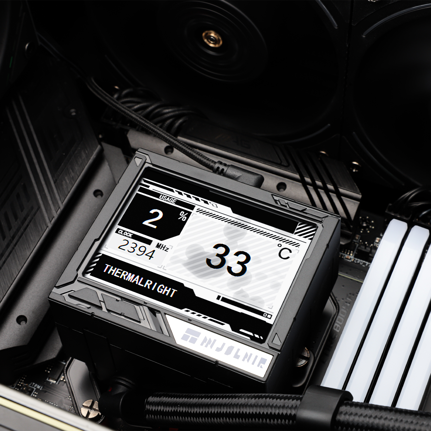 Thermalright Mjolnir Vision 360 Black арт. M-VISION-360-BL-ARGB