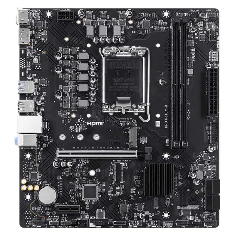 MSI PRO H610M-B