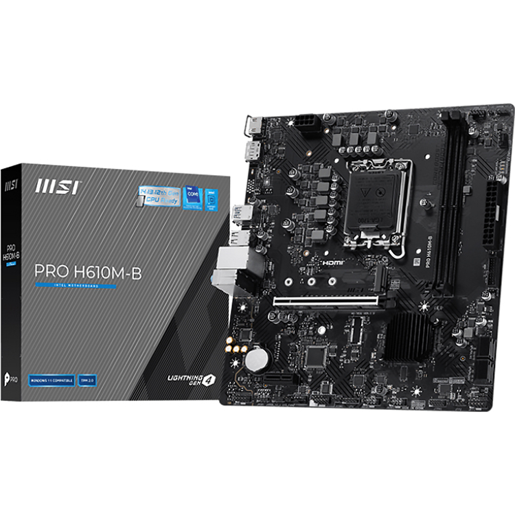 MSI PRO H610M-B