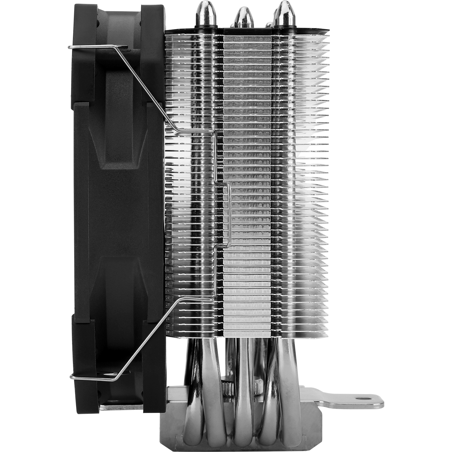 Устройство охлаждения(кулер) Thermalright Assassin King 120 Mini V2 Soc-AM5/AM4/1151/1200/2066/2011/1700 черный 4-pin 25.2dB Al+Cu 980gr Ret (AK120-MINI-V2)