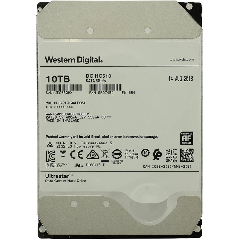 HGST Ultrastar HE10