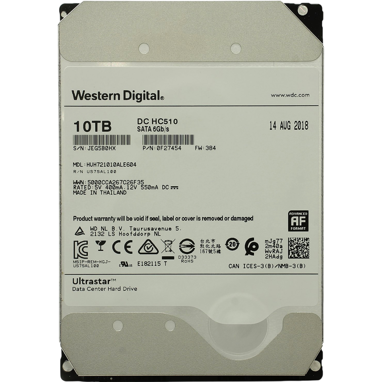 HGST Ultrastar HE10