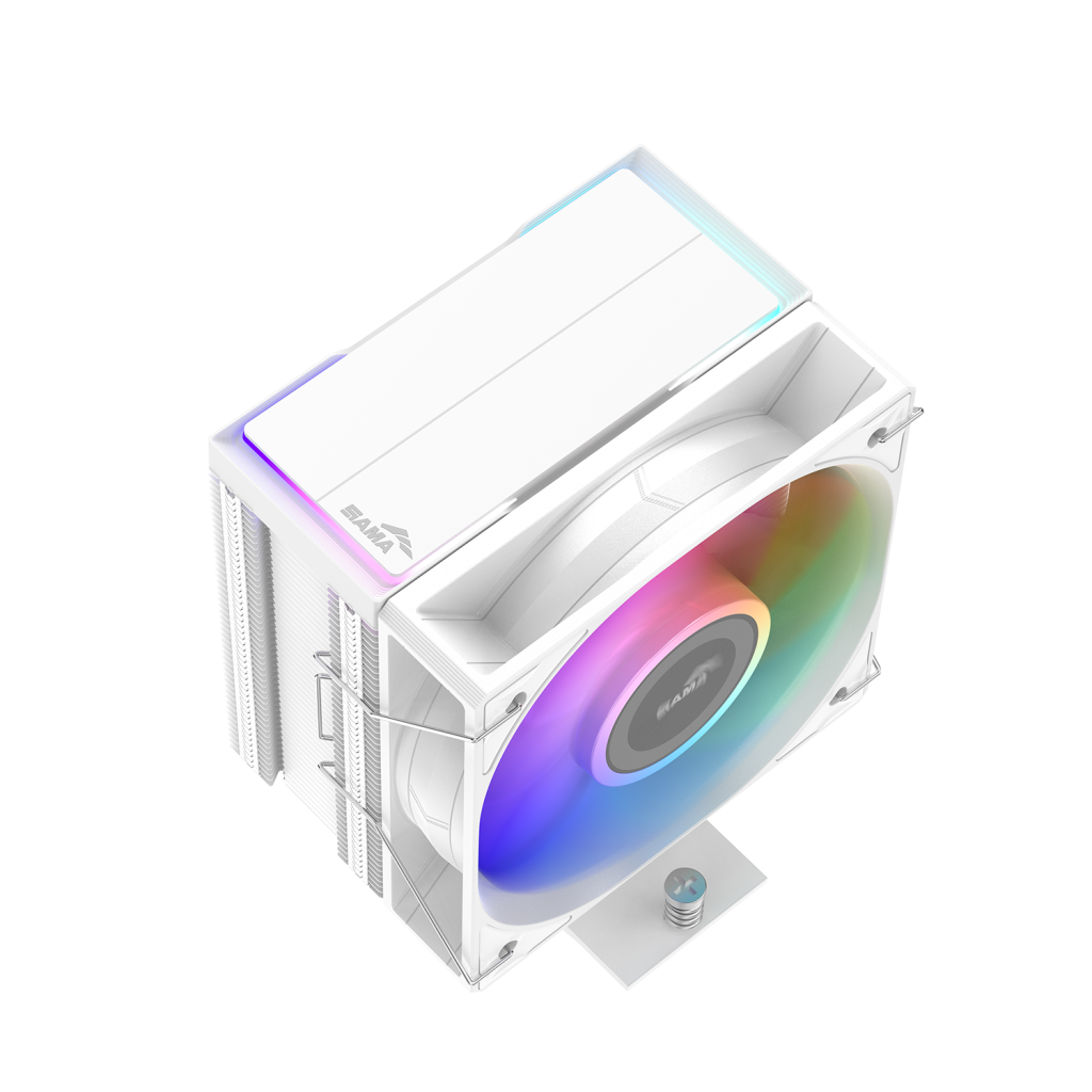 SAMA CPU Cooler X40-WHWAYXOX-G White