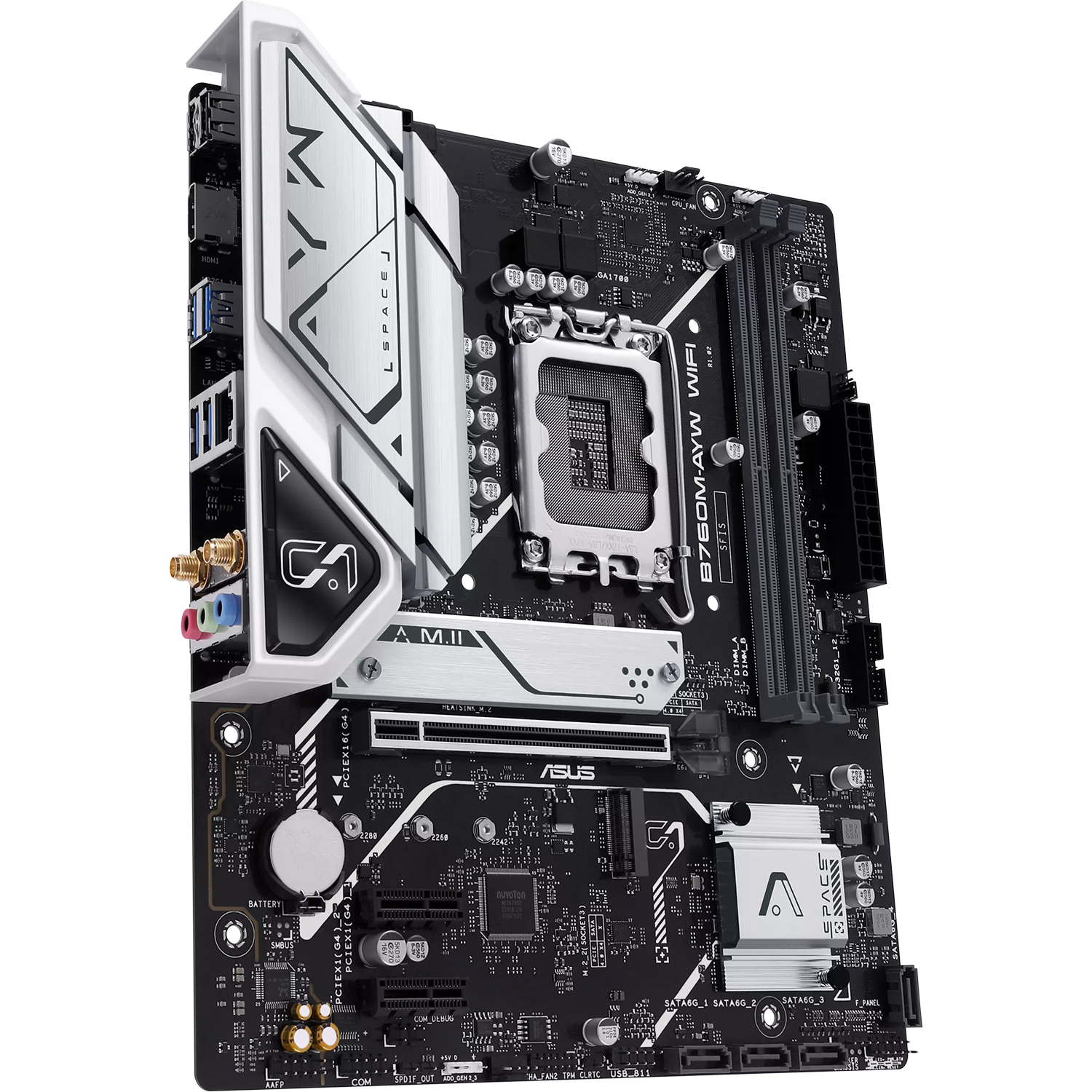 ASUS B760M-AYW WIFI-SI (90MB1FK0-M0UBY0)