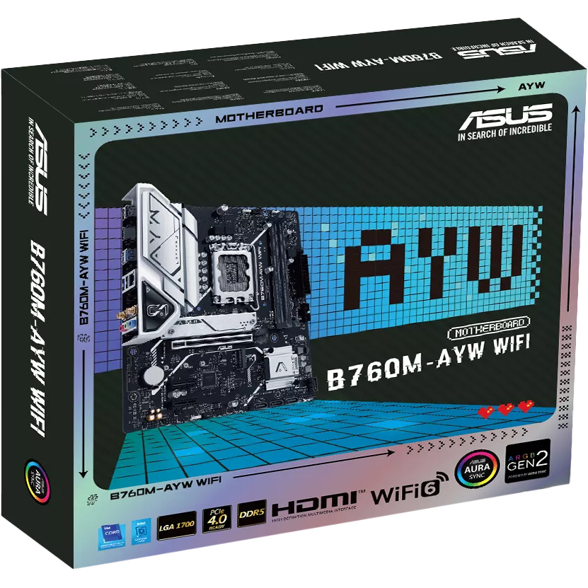 ASUS B760M-AYW WIFI-SI (90MB1FK0-M0UBY0)