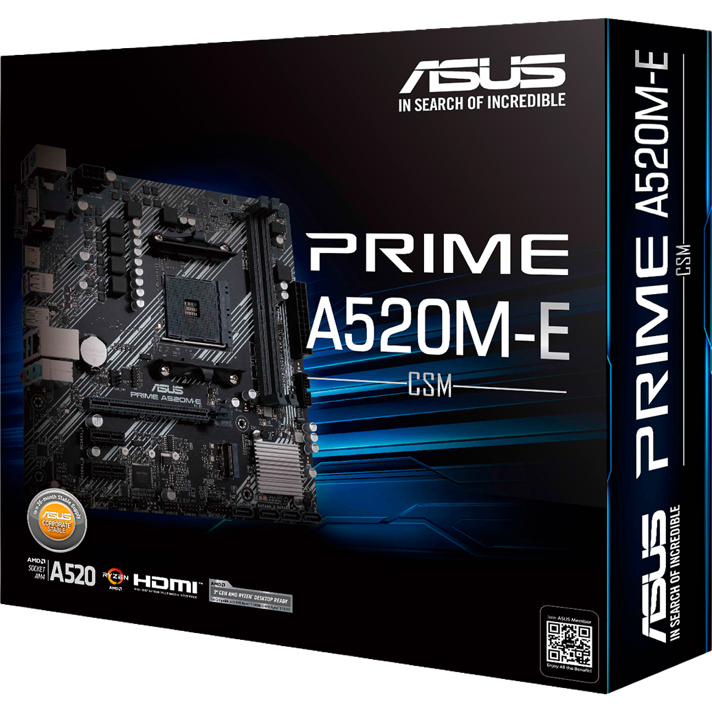 ASUS PRIME A520M-E/CSM (90MB1510-M0EAYC)